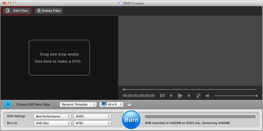how to burn quicktime movies to dvd on mac