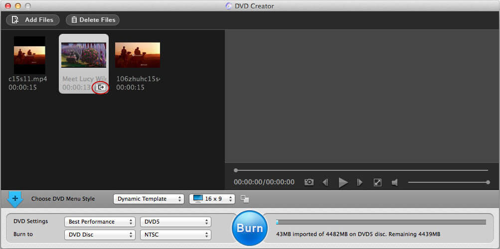 how to burn quicktime to dvd on mac os x