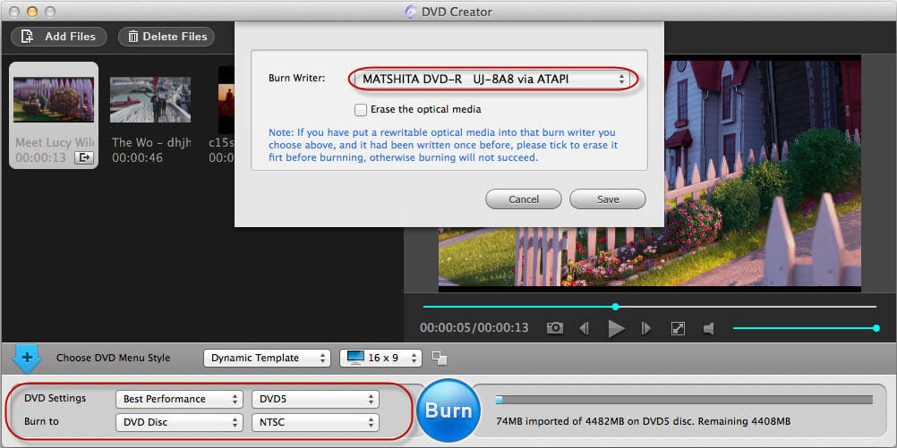 how to burn movies to dvd