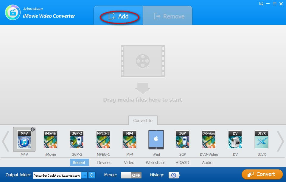 Adoreshare iMovie Video Converter – 视频转换软件丨反斗限免