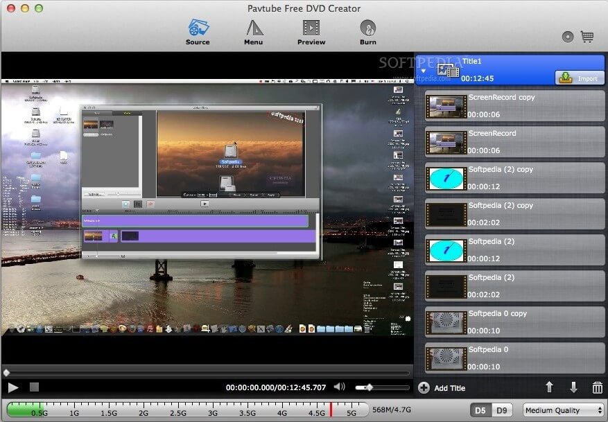 top 3 free MP4 to DVD creator for Mac