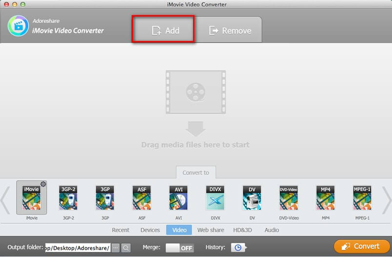 add imovie video