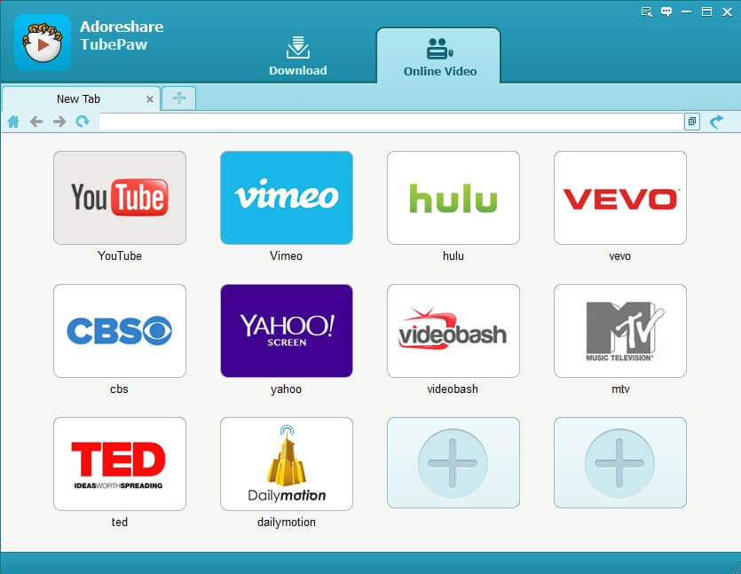 directly download videos from multiple online video sharing sites
