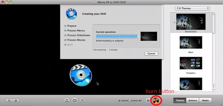 burn imovie to dvd with idvd