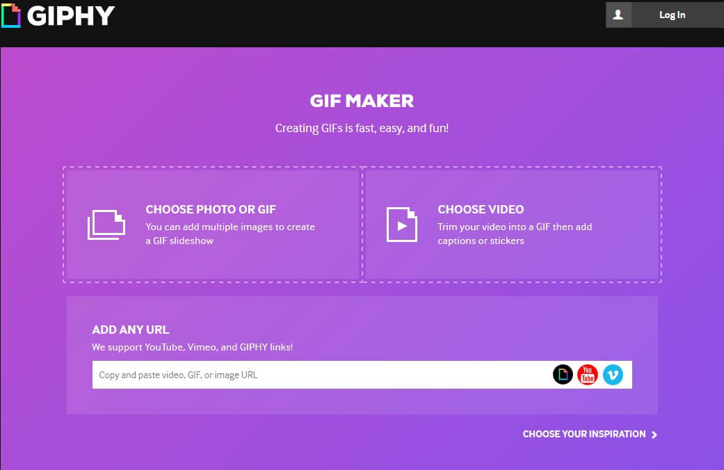 GIPHY Gif maker