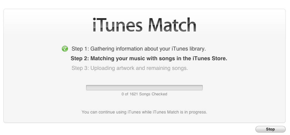 itunes match keeps crashing