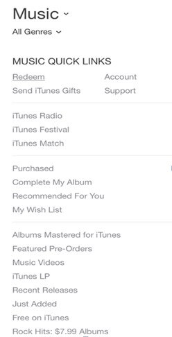 redeem itunes gift cards on pc