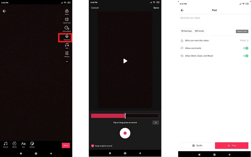 how to add music to tiktok