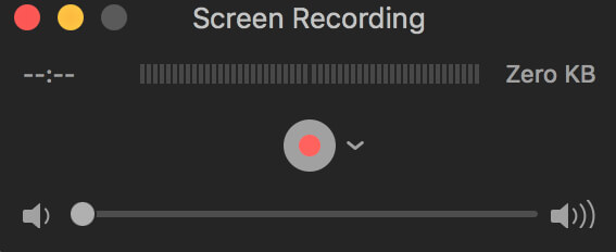 start screen recording