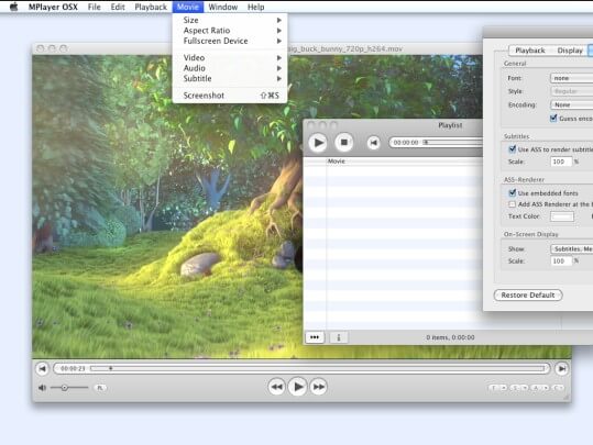 mplayer os x