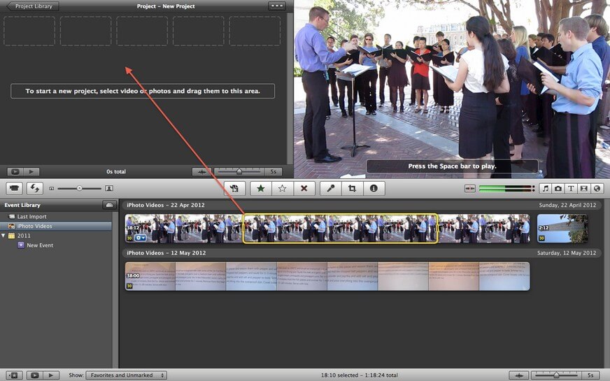 add text to imovie